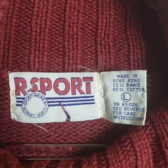 R.S. SPORT. Chunky Ramie cotton blend - Picture 2 of 5
